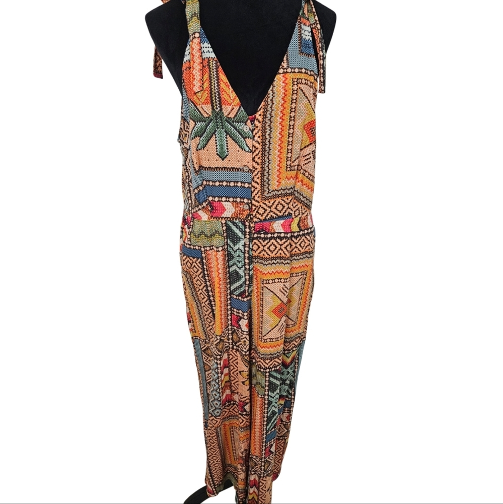 Haute Hipp Geometric Print Women's Jumpsuit-Size Small - Picture 12 of 17